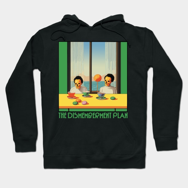 The Dismemberment Plan -- - Original Fan Design Hoodie by unknown_pleasures